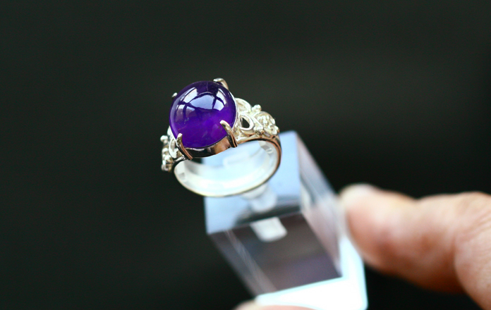 アメジストリング002【39,800円】｜ルビージュエリー販売 ～RUBY JEWEL 